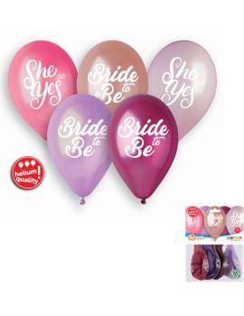 GMS120-LNG BALON BRIDE TO BE 30 cm, 5 kom