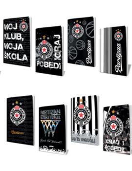 753 BILJEŽNICA A5 LUX PARTIZAN meki uvez 70g, 48 listova DIKTO