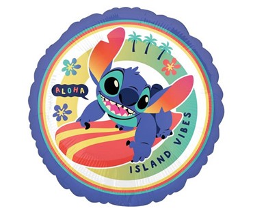 4661601 FOLIJSKI BALON STITCH 45 cm, 18" 96918